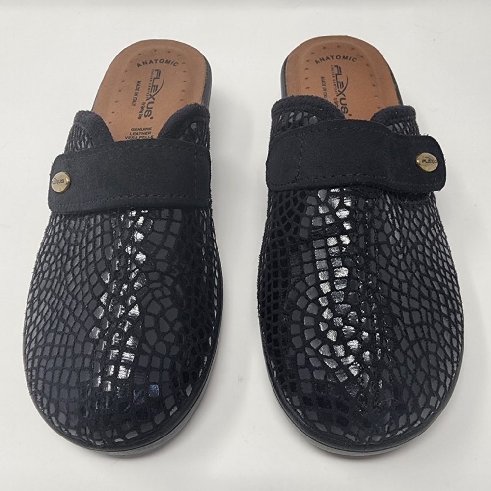 Flexus by Spring Step black Merula Mule